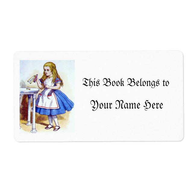 "Drink Me" Potion with Alice (Front)