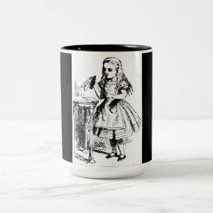 Drink Me Themed Alice in Wonderland Travel Mug