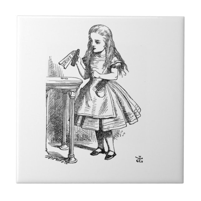 Drink Me Tile (Front)
