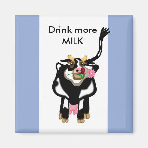 Drink more MILK Magnet
