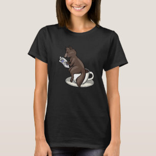 Drink My Poops Women Coffee Cat kopi luwak Love 7 T-Shirt