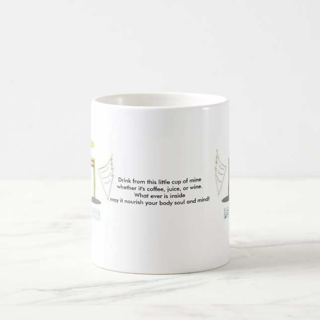 Drink of Rhymes Coffee Mug (Center)
