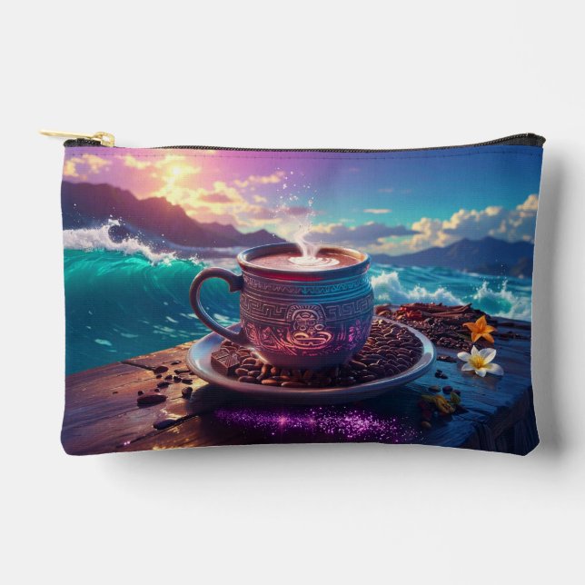 DRINK OF THE GODS - COCOA ACCESSORY POUCH (Front)