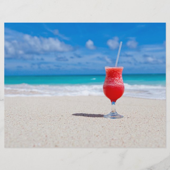 Drink On Beach flyers (Front)