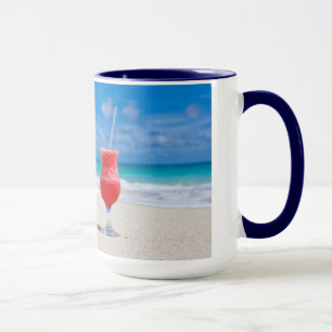 Drink On Beach mugs - choose style & colour