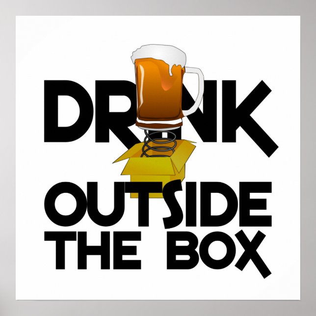 Drink Outside the Box poster (Front)