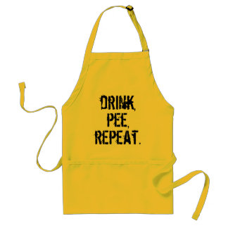 Drink Pee Repeat Standard Apron