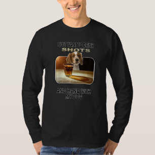Drink Shots & Hang My Welsh Springer Spaniel T-Shirt