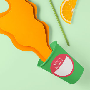 Drink Sticker Marker Name Labels Party