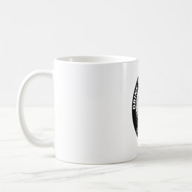 Drink Swing Swear Repeat Golf Coffee Mug (Left)