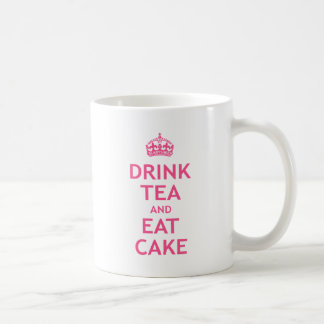 Drink Tea and Eat Cake Coffee Mug