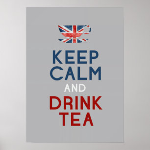 Drink tea poster