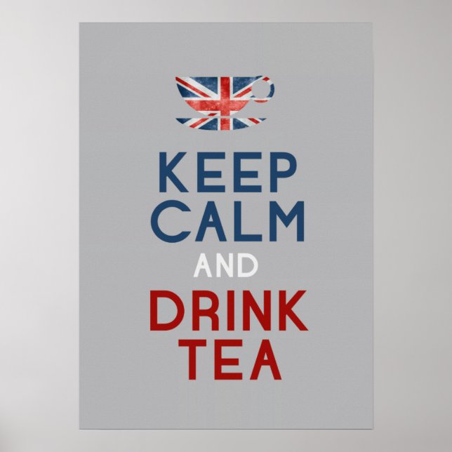 Drink tea poster (Front)
