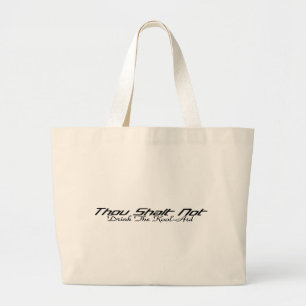 Drink The Kool-Aid Large Tote Bag