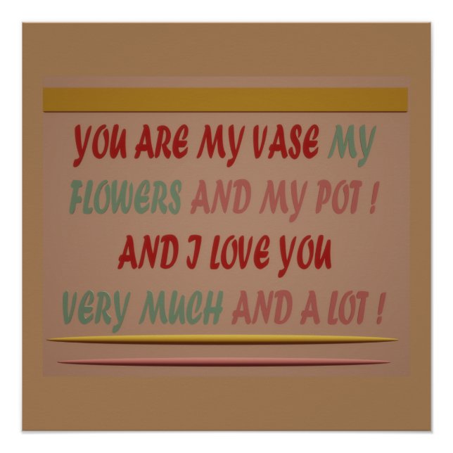 DRINK TO ROMANCE LOVE AND HUGS POSTER (Front)