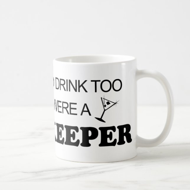 Drink Too - Bookkeeper Coffee Mug (Right)