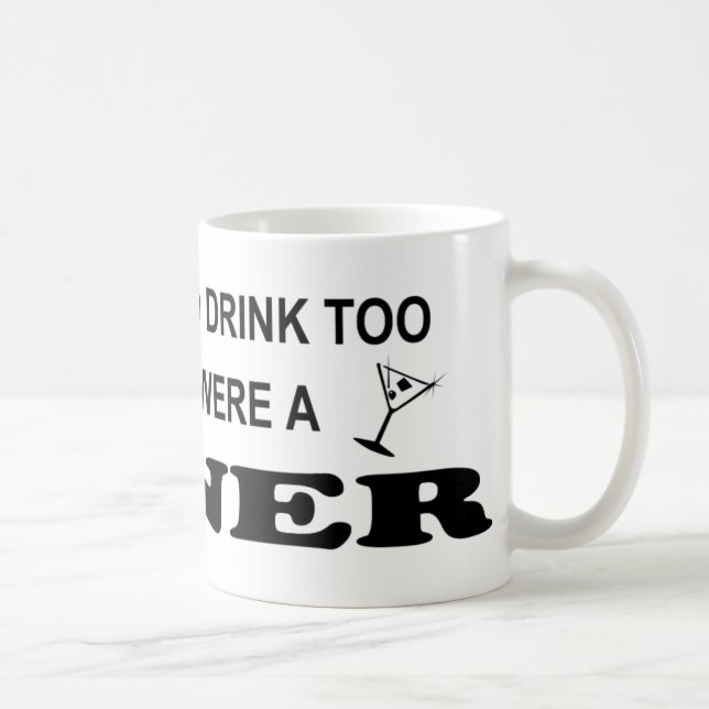 Drink Too Coffee Mug (Right)