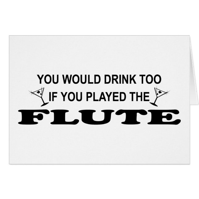 Drink Too - Flute (Front Horizontal)