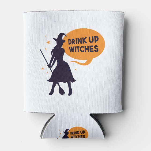 Drink Up Witches Can Cooler (Front)