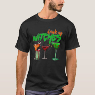 Drink Up Witches Funny Drinking Matching Halloween T-Shirt