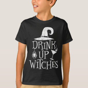 Drink Up Witches Funny Halloween Party T-Shirt