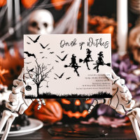 Drink Up Witches Halloween Party Invitation
