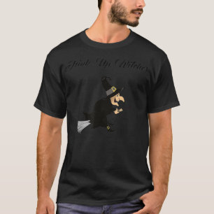 Drink up witches halloween unique funny womens T-Shirt