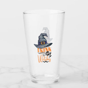 Drink Up Witches - Witches Hat Glass