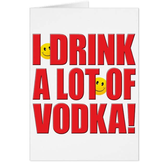 Drink Vodka Life (Front)