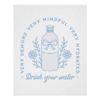 Drink water reminder hydrated quotes aesthetic