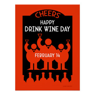 Drink Wine Day  Poster
