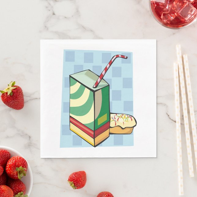 Drink With A Straw Napkins (Creator Uploaded)
