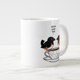 Drink Your Tea! Large Coffee Mug