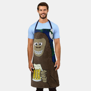 Drinkin' Bigfoot Apron