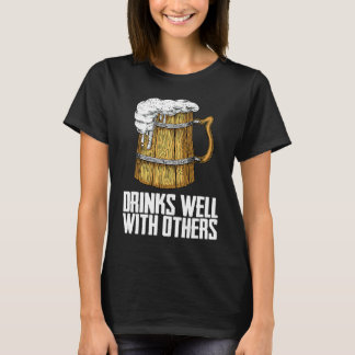 Drinking Alcohol Drinking Team T-Shirt