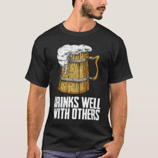 Drinking Alcohol Drinking Team T-Shirt