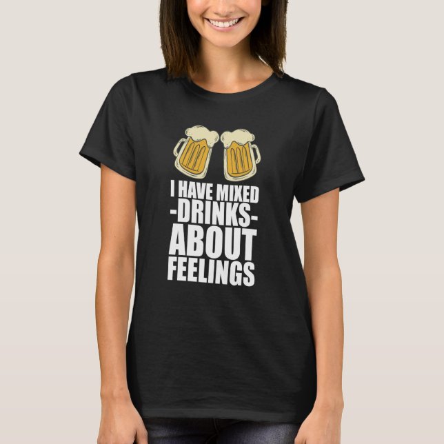 Drinking  Alcohol  Drinking Team T-Shirt (Front)