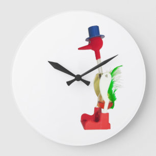 Drinking Bird Large Clock