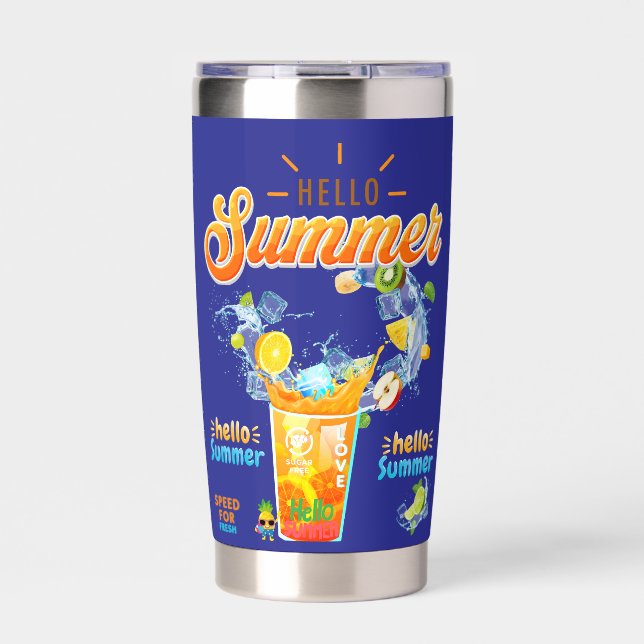 drinking bottle insulated tumbler (Front)