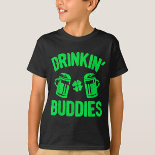 Drinking Buddies Irish Proud St Patrick's Day Mens T-Shirt