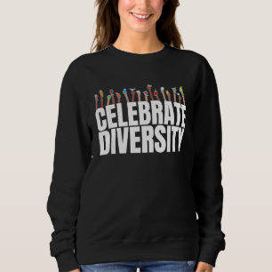 Drinking  Celebrate Diversity  for Bartender Sweatshirt