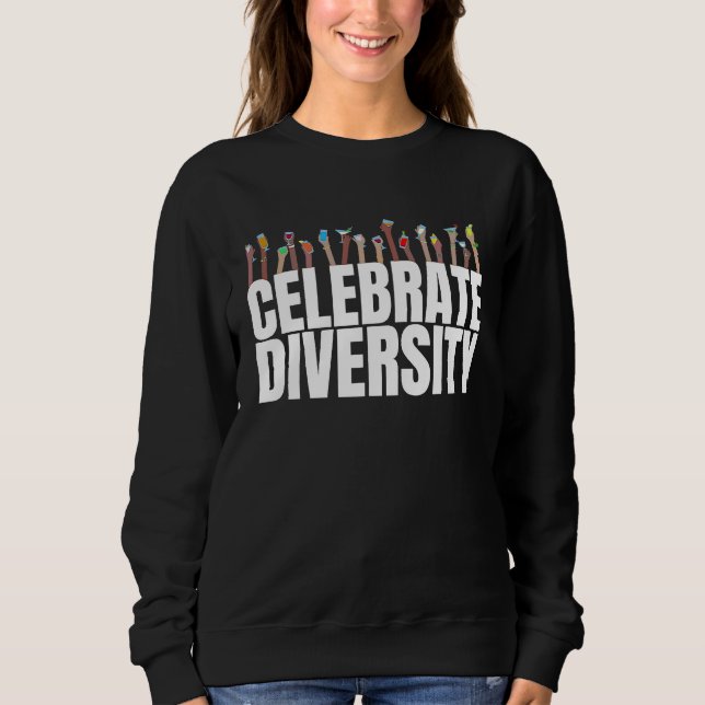 Drinking  Celebrate Diversity  for Bartender Sweatshirt (Front)