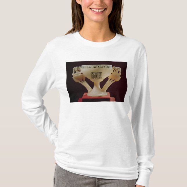 Drinking cup in form of a half-opened lotus T-Shirt (Front)