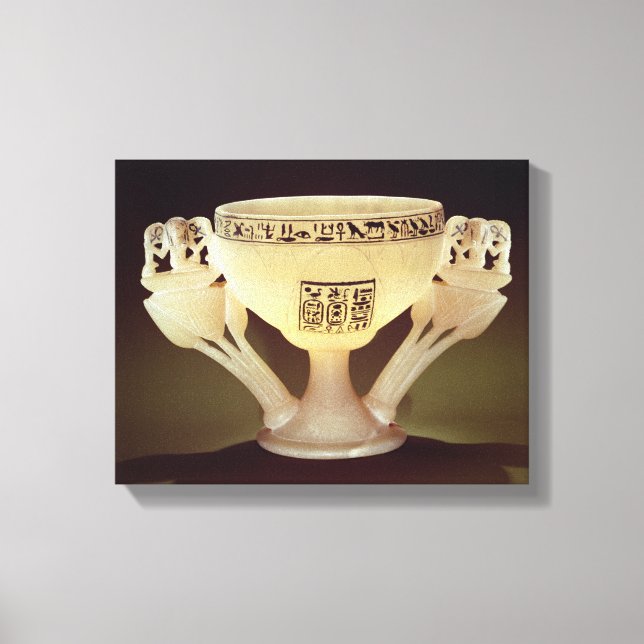 Drinking cup in the form of a half-opened canvas print (Front)
