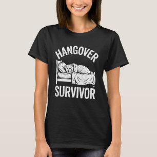 Drinking Dog Hangover Survivor T-Shirt
