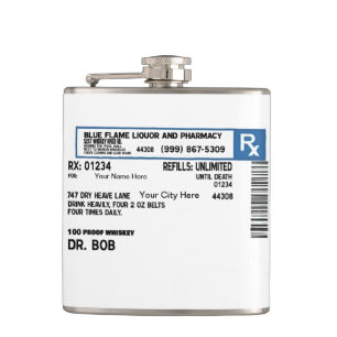 Drinking Flask. Hip Flask