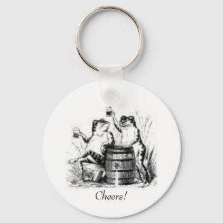 Drinking Frogs-Cheers! Key Ring