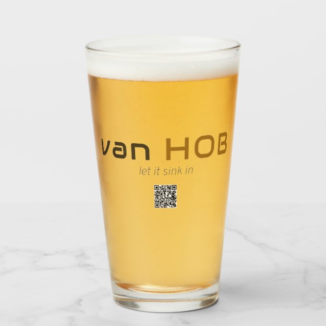drinking glass, van HOB Glass (Front Filled)
