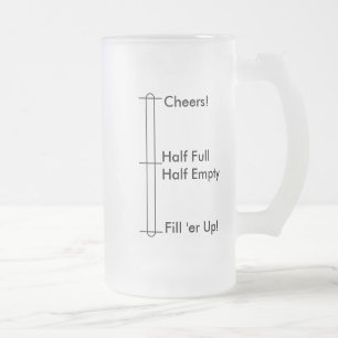 Drinking Glasses .. Clear glass beer mugs