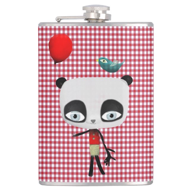 Drinking Happy Tequila Hip Flask (Front)